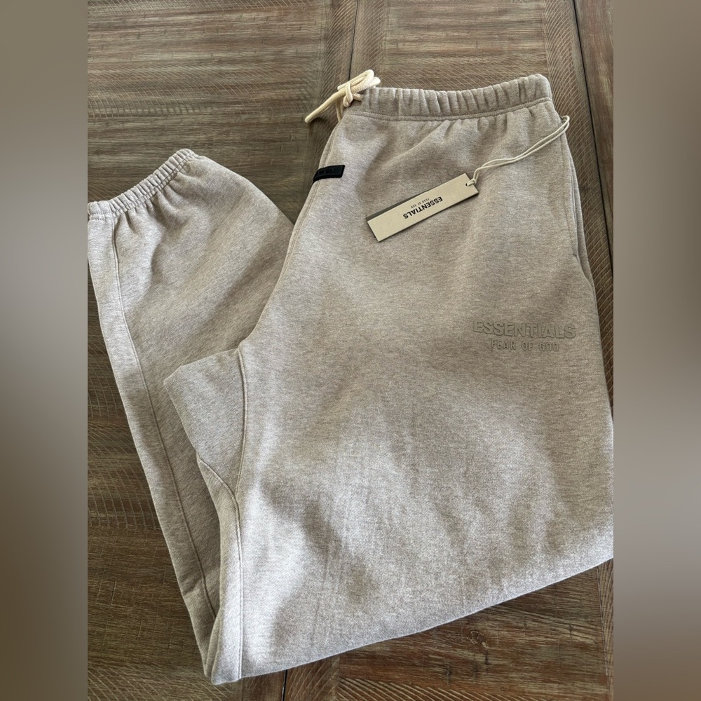 Fear of God Essentials Gold Heather Sweatpants